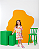 Vestido Infantil Menina Corações - Imagem 3