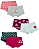 Kit 8 Calcinhas Boxer Infantil Shortinhos - Imagem 7
