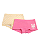 Kit 2 Calcinhas Boxer Infantil Coelhlinho estilo Shortinhos - Imagem 1