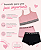 Kit 2 Calcinhas Boxer e Top Meninas 12 a 16 anos - Imagem 2