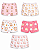 Kit 2 Calcinhas Boxer Estilo Shortinhos Cintura Alta Nova Coleção Encanto 2 ao 14 anos - Imagem 1
