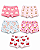 kit 8 Calcinhas Boxer Estilo Shortinhos Cintura Alta Nova Coleção Encanto 2 ao 14 anos - Imagem 1