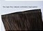 Mega Hair Fita Adesiva Slim Cabelo humano Brasileiro Premium castanho 55cm - 140g - Imagem 3