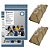 Kit 6 Peças de Saco Original Peças Aspirador de Pó Electrolux Flex / Aqp10  / Aqp20 / GT30N / A10n1 / Awd01 - Imagem 1