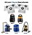 Kit 6 Peças Saco Descartável Aspirador Electrolux Flex / Aqp20 / GT30n ( PORTOPEL ) - Imagem 1