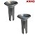 ￼Botão Pino de Oscilação Ventilador Arno 40cm Original - VF40 / VF41 / VF49 / VF55 / VU40 / VU41 / VD40 / VD55 CINZA - Imagem 5