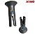 ￼Botão Pino de Oscilação Ventilador Arno 40cm Original - VF40 / VF41 / VF49 / VF55 / VU40 / VU41 / VD40 / VD55 CINZA - Imagem 2