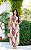 Vestido Longo Barra Redonda Folhas - Imagem 1