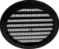 Grade de Ventilação para Vidro 150 Mm Preta - Imagem 2