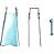 Kit 5 Travas Segurança P/ Gancho Talha Galvanizado Qsi 5t - Imagem 1