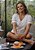 Conjunto Curto Camélia Gola V Tricoline Off White - Imagem 2
