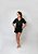 Conjunto Curto Camélia com Botões Cambraia Preto - Imagem 3