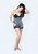 Short Doll Jasmin Cinza - Imagem 1