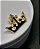Broche RDT Folheado a Ouro - Imagem 1