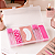Kit Pote Organizador Acessórios para Cílios e Sobrancelhas - Rosa - Imagem 3