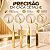 Kit 4 Pinças Para Extensão de Cílios Lash Designer Douradas - Imagem 2