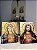 Ícone Sagrado coração de Jesus e imaculada coração de Maria - Imagem 3