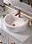 Cuba de Piso Premium Redonda com Mesa LC.1272 Marrom Fosco - Imagem 1