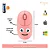 MOUSE EMOJI KIDS PINK WIRELESS - Imagem 2