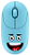 MOUSE EMOJI KIDS BLUE WIRELESS BRIGHT - Imagem 1