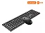 KIT TECL+MOUSE S/FIO KW201 LECOO - Imagem 1