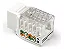 KEYSTONE RJ45 CAT5E 180GRAUS LA-K50 PLUSCABLE - Imagem 3