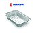 Marmita Bandeja Retangular de Alumínio Thermoprat 750ml fechamento manual - Imagem 1