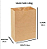 Saco delivery Kraft natural tipo SOS - 15kg - 200un - Imagem 1