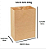 Saco delivery Kraft natural tipo SOS - 20kg - 200un - Imagem 1