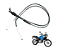 CABO DE ACELERADOR DUPLO YAMAHA XTZ TENERE 250CC - 2011 A 2015 - Imagem 1
