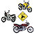 PEDAL DE CAMBIO HONDA TWISTER 01 A 08 CB 300R CBX 200 STRADA - Imagem 3