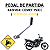 PEDAL DE PARTIDA DAFRA KANSAS 150CC KASINSKI MIRAGE 150 COMET 150CC - Imagem 4