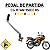 PEDAL DE PARTIDA CG TITAN 150CC KS - 2009 A 2012 - Imagem 2