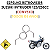 Par Retrovisor Suzuki Intruder 125cc Cromado Lente Convexo - Imagem 3