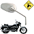 RETROVISOR ESPELHO MIRAGE 250CC CROMADO LENTE CONVEXA - Imagem 4