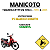 Manicoto Direito Yamaha Crypton 105 - 2000 2001 2002 2003 - Imagem 2