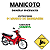 Manicoto Shineray Phoenix 50 Esquerdo Embreagem - Imagem 2