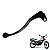 Manete De Embreagem Yamaha RD 125 - 1990 A 1993 - Imagem 1