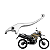 Manete de Freio Yamaha XTZ Lander 250 Tenere 250 2009 a 2024 - Imagem 2