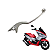 MANETE DIANTEIRO HONDA PCX - 2013 A 2020 - SEM ABS - Imagem 1