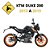 Pastilha De Freio Traseira Ktm Duke 200 Duke 390 - Imagem 9