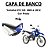 Capa De Banco Yamaha Xtz 125 2003 A 2012 Preto Preto - Imagem 2