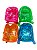 Mochila Infantil Neon JESUS COLORE A MINHA VIDA Cor Laranja - Imagem 8