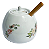 Açucareiro em Porcelana Roses 250ml - Imagem 1
