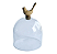 Cúpula Vidro Passarinho 18cm - Imagem 1