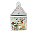 Casinha em Porcelana P Garden Rosa - Imagem 1