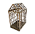 Casinha Decorativa Vazada 22,5cm - Imagem 1
