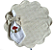 Kit Mesa Flor Cogumelo - Imagem 1