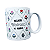 Caneca em Porcelana Afeto Frase Melhor Madrasta 250ml - Imagem 1