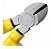 Alicate Corte Diagonal Tramontina Isolado 6" Amarelo 1000v - Imagem 6